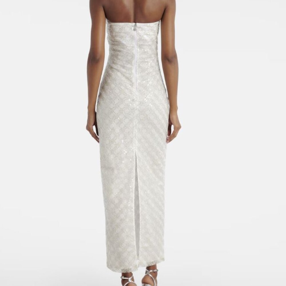 ROTATE Embellished Strapless  Maxi Dress - Picture 2 of 6